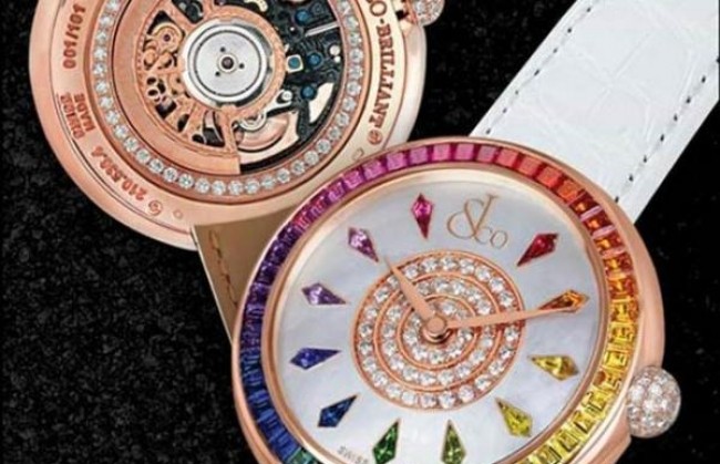 Компания Jacob & Co представляет элегантные часы Brilliant Rainbow